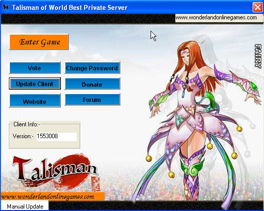 How to make talisman online private server